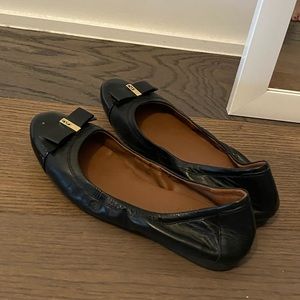 Cole Haan black flats